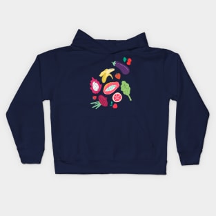 Fruit and Vegetables Kids Hoodie